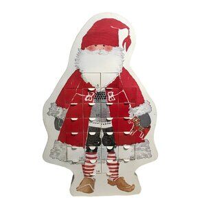 Ikea Santa Claus Advent Calendar Reusable 24 Drawers Heavy Cardboard Julmys 18"